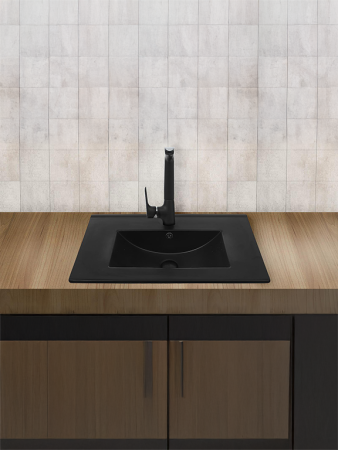 Раковина врезная WeltWasser WW SK DEILBACH 7517-70 MT-BL