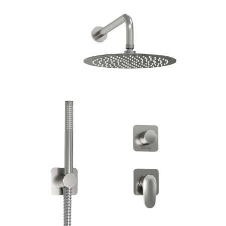 A1451.272.097.121.275.100.276  Встраиваемый комплект для душа WasserKRAFT с верхней душевой насадкой и лейкой