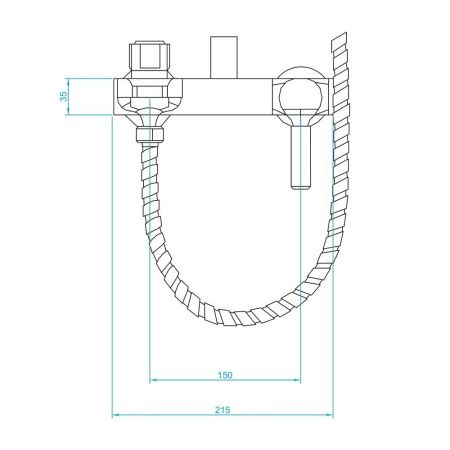 Душевая стойка RGW SP-31 51140131-01 хром