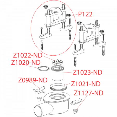 Сифон для душа AlcaPlast APZ-S9