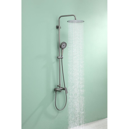 Душевая система Raglo R10.24.09, графит