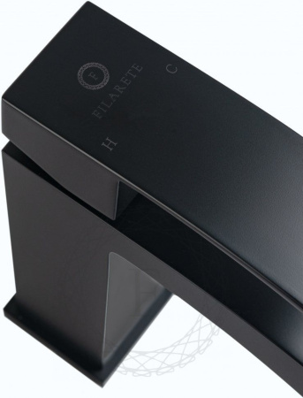 Cмеситель для раковины FILARETE Waterfall FL5010 (Черный матовый)