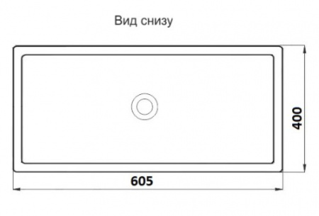 Раковина накладная CeramaLux 9396MB