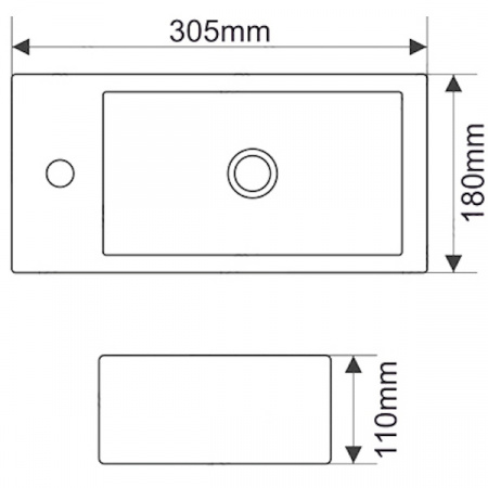 Раковина Melana MLN-A311L