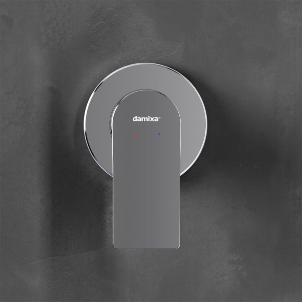 477500000 Apollo Смеситель для душа Damixa монтируемый в стену, хром