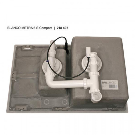 Кухонная мойка Blanco Metra 6 S Compact черный 525925