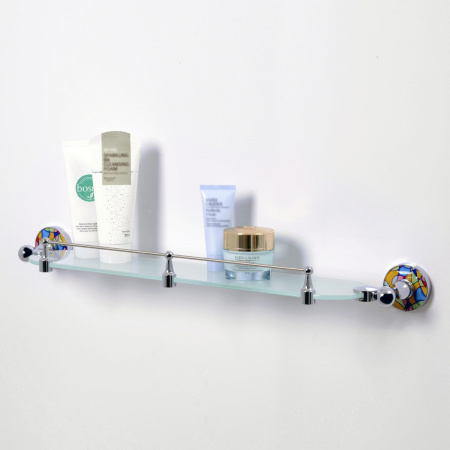 Комплект аксессуаров для ванной комнаты WasserKRAFT Diemel (держатель, полка, крючок)