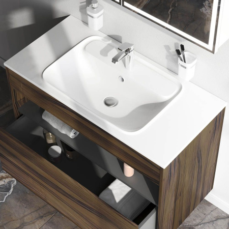 M8FFUX1001OF Func База под раковину AM.PM, 1 ящик (pull-out), 100 см, цвет дерево текстурир-ое