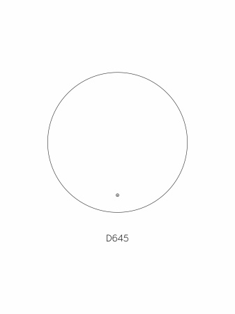 Зеркало Taliente Zled TA-Zled-AD45 64,5х64,5 LED