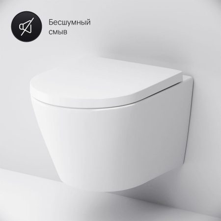 C741701SC Sense подвесной унитаз FlashClean с сиденьем микролифт