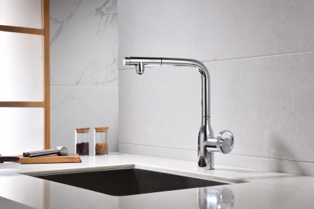 Смеситель для кухни Paulmark URBAN Ur213104-CR, хром