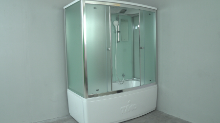 Душевая кабина Timo Comfort Т-8840 Fabric Glass  140*88*220+турецкая баня хамам