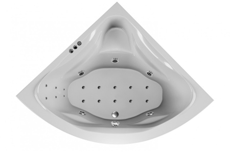 Ванна акриловая угловая Relisan RONA Гл000011627, 130x130