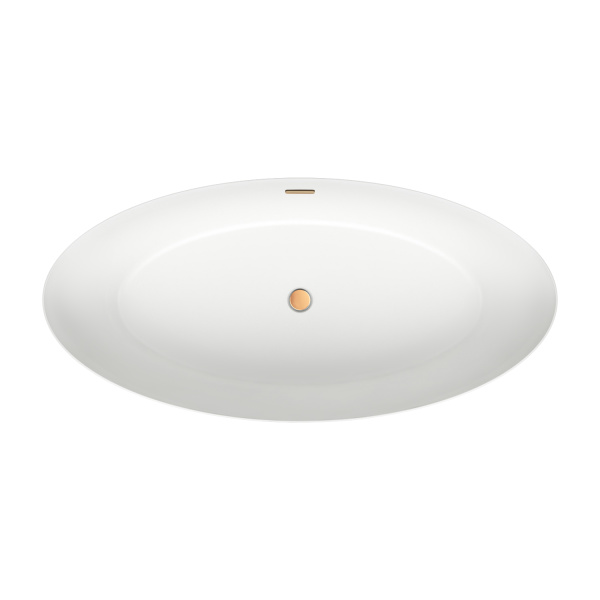 Акриловая ванна в наборе 4 в 1: отдельностоящая ванна, ножки, экран, слив-перелив Wellsee Grand Prix 235601004