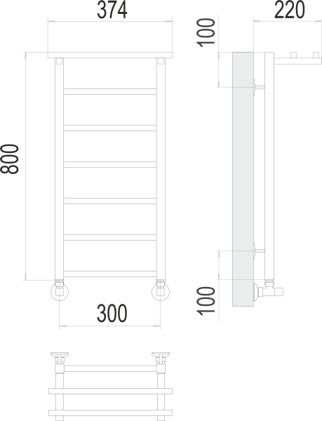 TERMINUS Контур с/п П7 300х800