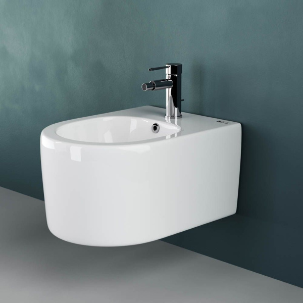 Подвесное биде Ceramicanova Moments, белый, CN3004