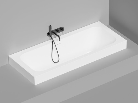 Ванна встраиваемая Salini ORLANDA AXIS KIT 190x80 покраска по RAL полностью, S-Stone, матовый 103321MF