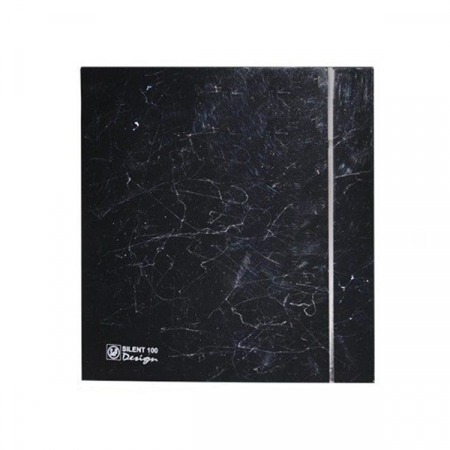 Вентилятор S&P SILENT-100 CZ MARBLE BLACK DESIGN – 4C