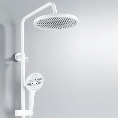 Душевая система Rose R3936C, белый