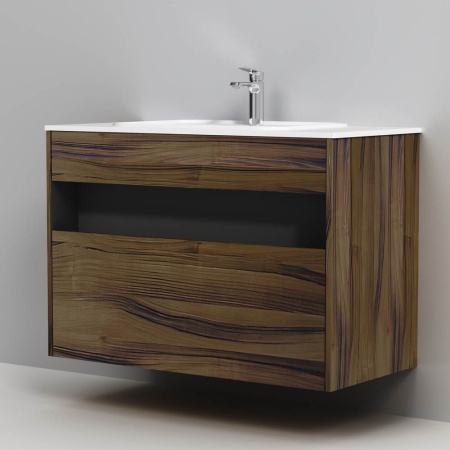 M8FFUX1001OF Func База под раковину AM.PM, 1 ящик (pull-out), 100 см, цвет дерево текстурир-ое