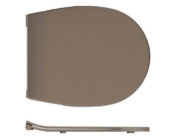 Сиденье для унитаза ISVEA Sentimenti Neo ШГ 367*440 коричневый матовый 40D40531I-S