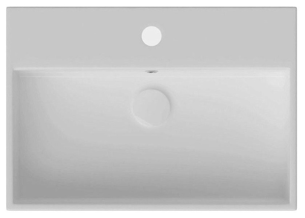 Раковина Isvea Purita 60 см накладная цвет белый 10PL50060SV