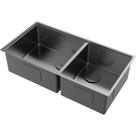 Кухонная мойка Omoikiri Taki 85-2-LB-U/IF Side-IN нерж. сталь/нержавеющая сталь 4997037