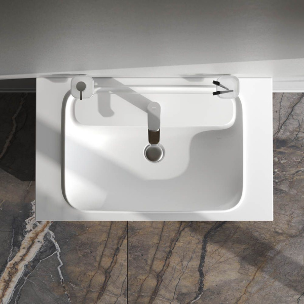 M8FFUX0801OF Func База под раковину AM.PM, 1 ящик (pull-out), 80 см, цвет дерево текстурир-ое