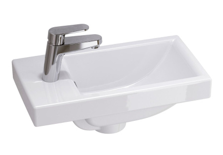 Раковина из сантехнического фарфора Taliente 40 см P-UM-COM40/1 мебельная цвет белый