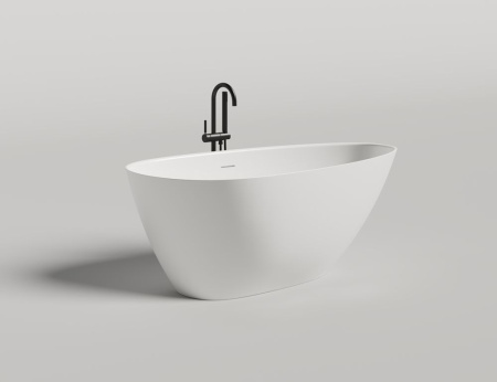 Ванна отдельностоящая Salini PAOLA 160x80 покраска по RAL полностью, S-Stone, матовый 1015203MF