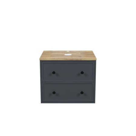 Тумба IDDIS подвесная, со столешницей, 60 см, темно-серый, Torr (TOR60DBi95K)