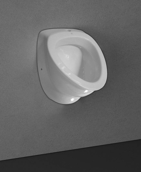 Писсуар подвесной ISVEA Soluzione скрытый подвод воды, в комплекте крепеж и сифон, без смывного устройств цвет белый 10SZ92001DS