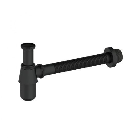 Сифон для раковины WONZON & WOGHAND, Черный матовый (WW-88SS102-MB)