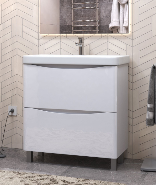 Тумба под раковину напольная VIGO Glem tn.GLE.9595.80.2Y, 80 см