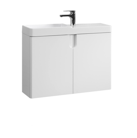 Тумба под умывальник Belux Даллас подвесная 80 Белый глянцевый