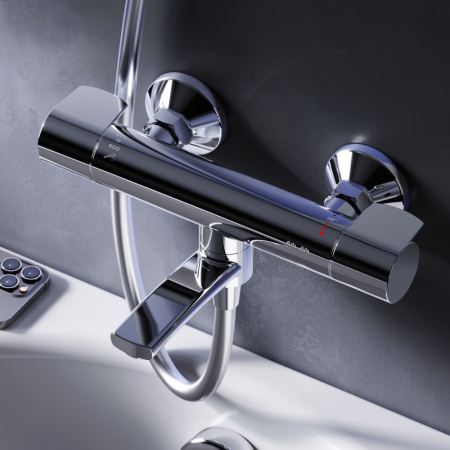 F85A50000 X-Joy, Смеситель для ванны и душа AM.PM с ТМС, хром