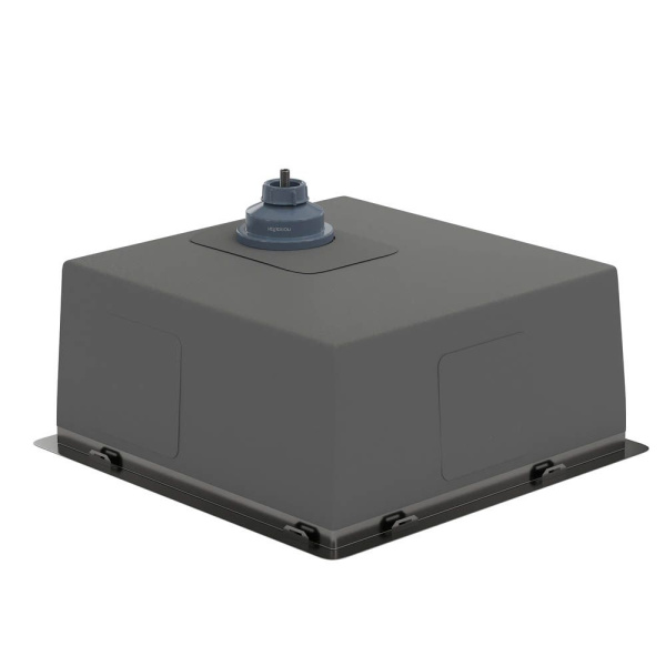 Кухонная мойка Reflexion Como RX2044BL оружейная сталь