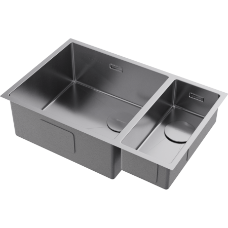 Кухонная мойка Omoikiri Taki 69-2-U/IF-L Side-IN нерж. сталь/нержавеющая сталь 4997049