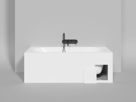 Ванна встраиваемая Salini ORNELLA 170x70 покраска по RAL полностью, S-Sense, глянцевый 102313GF