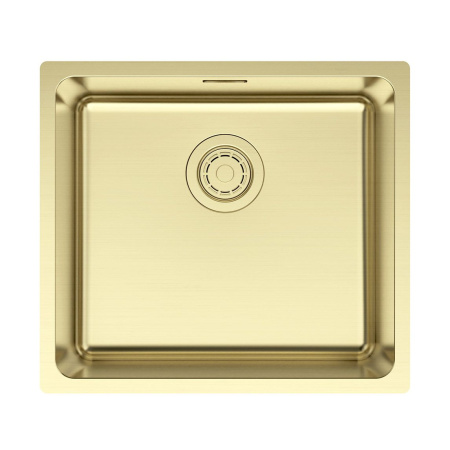 Мойка Paulmark YUNI 49 UNI YU49-LG 490х440х200 мм, нержавеющая сталь, светлое золото