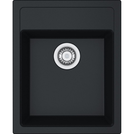Кухонная мойка FRANKE 114.0489.202 из материала Tectonite SID 610-40, оникс (стоп-вентиль в комплекте)