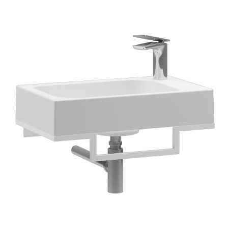 Набор для туалетной комнаты Belux Темпо-3 Белый [HR1240], левый