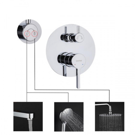 Душевая система Gappo G7104