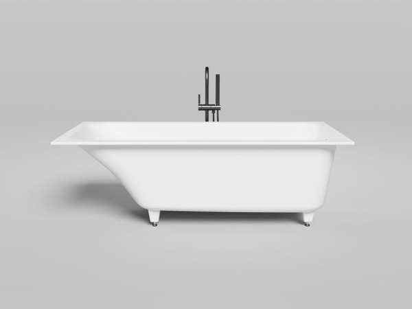 Ванна встраиваемая Salini ORLANDA 170x75 покраска по RAL полностью, S-Stone, матовый 102027MF