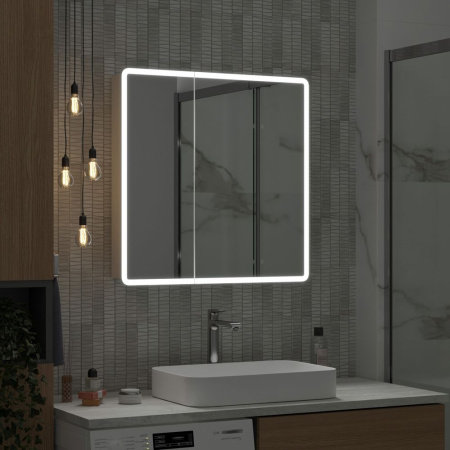 Зеркало-шкаф Reflexion Chill LED 800х800 RF2315CH