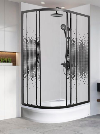 Душевой уголок МОНОМАХ МОНОМАХ ДУ 100/70/180 МЗ BL