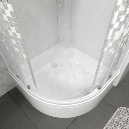 Душевая кабина Тритон Щ0000030293  Мозаика 100*100 В (ДН4)