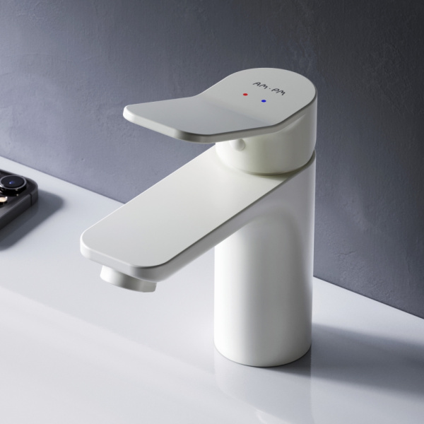 F85A02133 X-Joy Смеситель для умывальника AM.PM, белый.