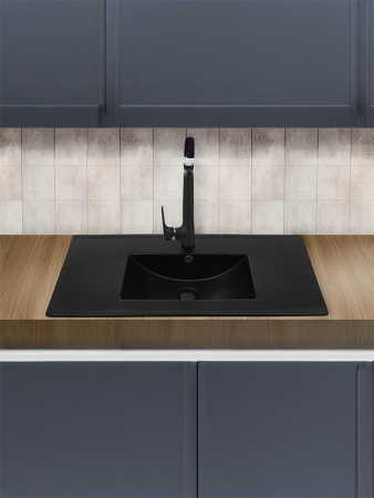 Раковина врезная WeltWasser WW SK DEILBACH 7517-90 MT-BL