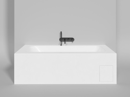 Ванна встраиваемая Salini ORLANDA KIT PLUS 190x100 покраска по RAL полностью, S-Sense, глянцевый 102114GF